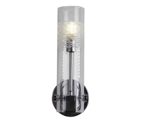 Svietidlá Searchlight 27981CC - Nástenné svietidlo SCOPE 1xG9/7W/230V IP44 lesklý chróm 27981CC