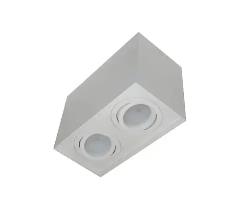 Svietidlá  Bodové svietidlo SIROCO 2xGU10/30W/230V biela SKU012670
