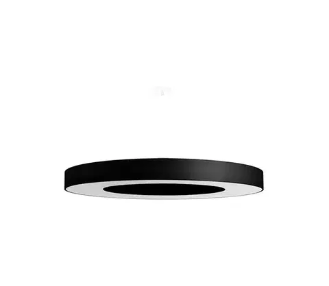 Svietidlá  SL.0798 - Luster na lanku SATURNO SLIM 8xE27/60W/230V pr. 90 cm čierna SL.0798