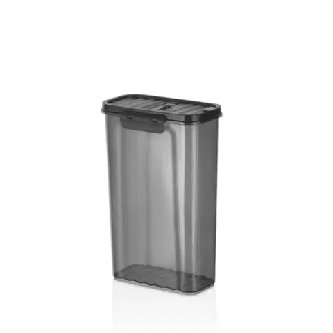 Dózy na potraviny Kinekus Dóza na sypké potraviny plastová, 2,5l, otváracie veko, Qlife