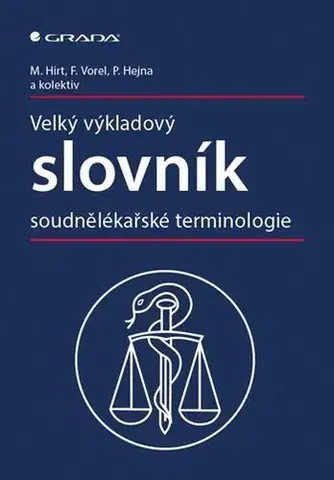 Medicína - ostatné Velký výkladový slovník soudnělékařské terminologie - Miroslav Hirt,František Vorel,Kolektív autorov
