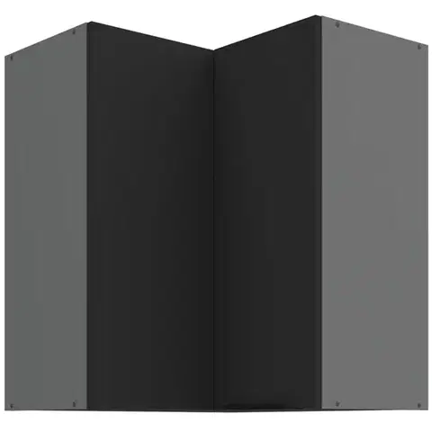 Kuchynské skrinky visiace Kuchynská skrinka Aria-Bl/Ant Anti Fingerprint 60x60 Gn-72 2f (90°)
