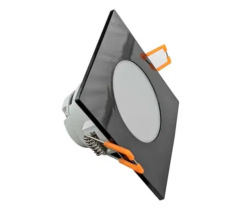 Svietidlá Greenlux LED kúpeľňové zapustené svietidlo BONO LED/5W/230V 3000K IP65 čierne 