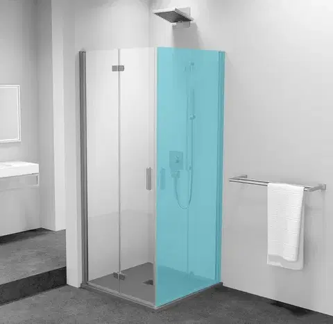 Sprchovacie kúty POLYSAN - ZOOM sprchové dvere skladacie 900 lavé, číre sklo ZL4915L