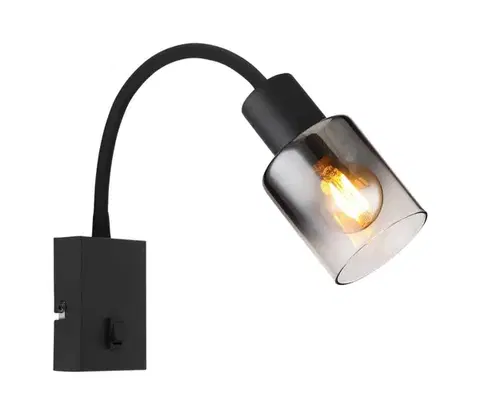 Svietidlá Globo 54308W - Nástenná lampa HUBERTUS 1xE14/40W/230V 54308W