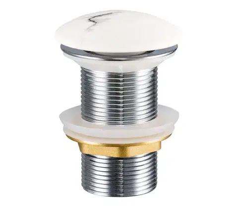 Svietidlá COMAD CLICK-CLACK T201M-W13-3 -Umývadlový výpust CLICK-CLACK pr. 7 cm matná biela CLICK-CLACK T201M-W13-3