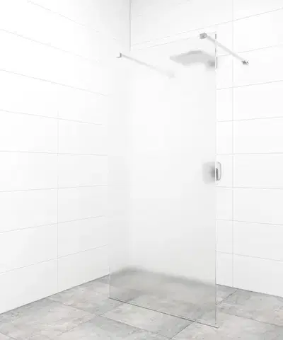 Sprchové dvere Sprchová zástena Walk-in 110 cm SAT vo farbe profilu chróm SATBWI110MSZAV SATBWI110MSZAV
