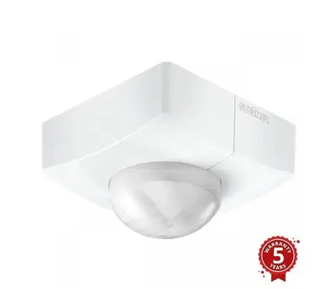 Svietidlá Steinel 058296 - Senzor pohybu IS 345 MX Highbay V3 KNX IP54 hranatý biela 058296