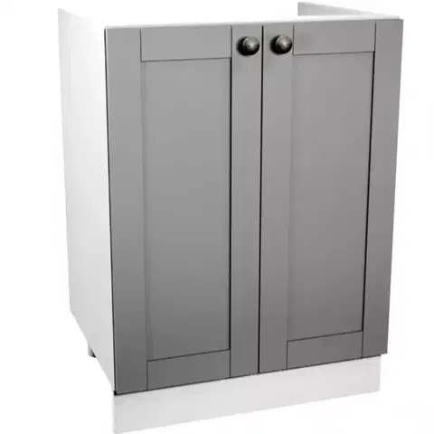Kuchynské skrinky stojace Kuchynská skrinka Linea D60Z grey