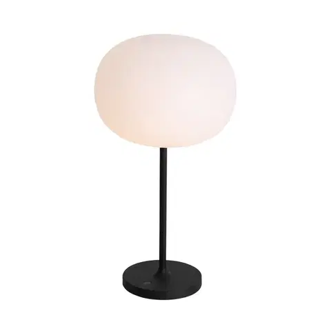 Lampy Moderná stolná lampa biela nabíjateľná - Maloi