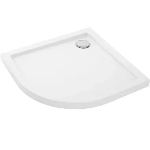 Sprchové vaničky Vanička polokrúhla Look Rea K7908 white 80x80