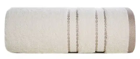 Uteráky a osušky ArtFir Osuška KRISTI 02 | krémová 70 x 140 cm