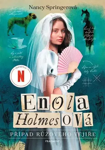 Detektívky, trilery, horory Enola Holmesová - Případ růžového vějíře - Nancy Springerová