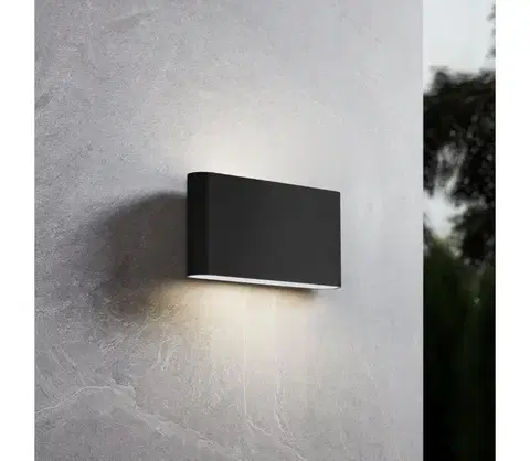 Svietidlá Eglo 901026 - LED Vonkajšie nástenné svietidlo GRUTTI 2xLED/5,8W/230V IP65 901026