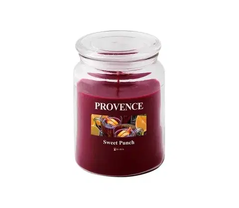 Vianočné dekorácie UTC Voňavá sviečka SWEET PUNCH 510g 85-95 hod. 565071