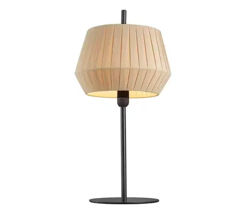 Lampy Nordlux - Stolná lampa DICTE 1xE14/40W/230V béžová/čierna 2112405009