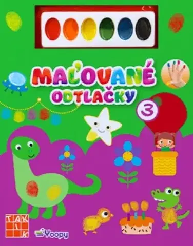 Pre deti a mládež - ostatné Maľované odtlačky 3 - Kolektív autorov