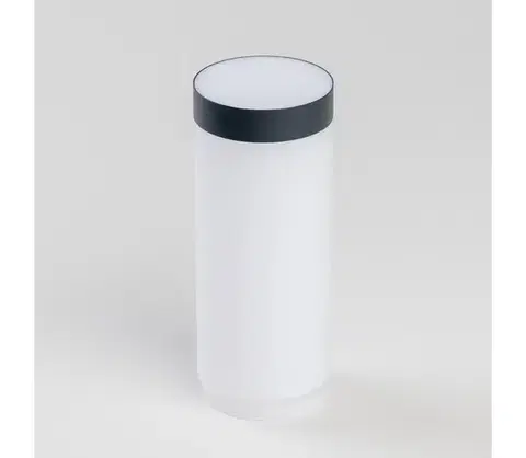 Lampy BRILAGI - Náhradné tienidlo ELIA, NOVA E27 biela/antracit SH-ELPP76-AM