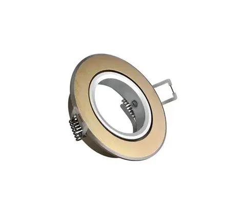 Svietidlá  Podhľadové svietidlo EAST OPAL 1xGU10/8W/230V pr. 8,5 cm zlatá 301574