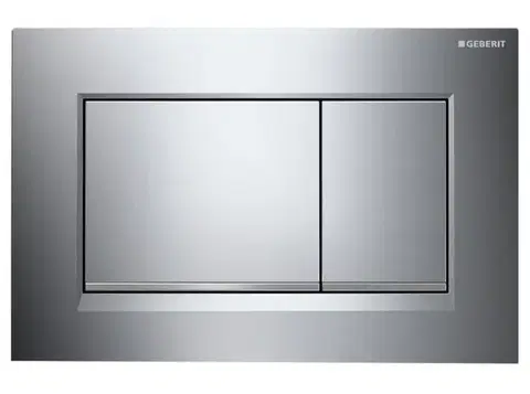 Záchody GEBERIT SIGMA30 ovládacie tlačítko, dual flush, chróm 115.883.KH.1