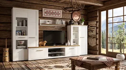 Obývacie steny MONIKA veľká obývacia stena