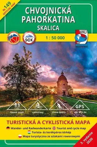 Turistika, skaly Chvojnická pahorkatina - Skalica - TM 149, 1: 50 000 - Kolektív autorov