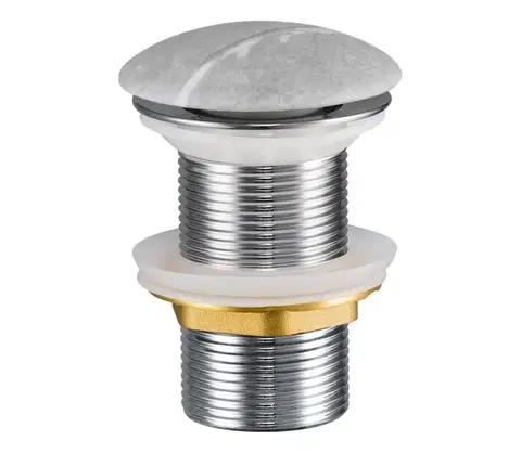 Svietidlá COMAD CLICK-CLACK T201M-H1-3 - Umývadlový výpust CLICK-CLACK pr. 7 cm matná šedá CLICK-CLACK T201M-H1-3