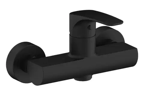 Kúpeľňové batérie Sprchová batéria SAT Project bez sprchového setu 150 mm čierna matná SATBSPRO268C SATBSPRO268C