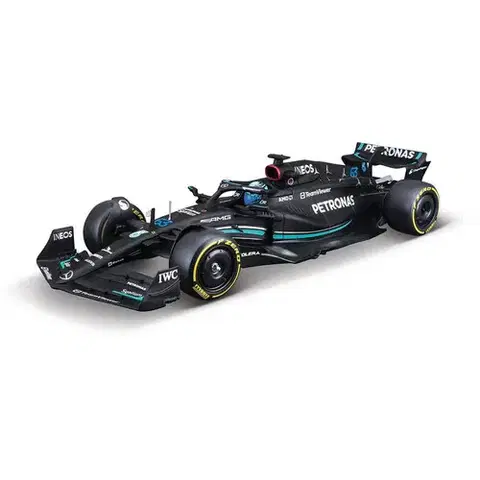 Autíčka a dopravné prostriedky BBurago Bburago 1:24 Formula F1 Mercedes-AMG Petronas W14 E Performance(2023) nr.63 George Russell
