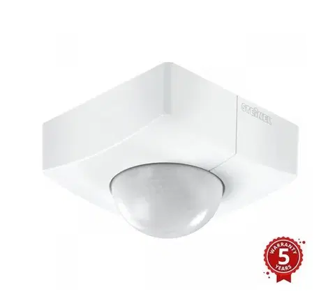 Svietidlá Steinel 058258 - Senzor pohybu IS 345 V3 KNX IP54 hranatý biela 058258