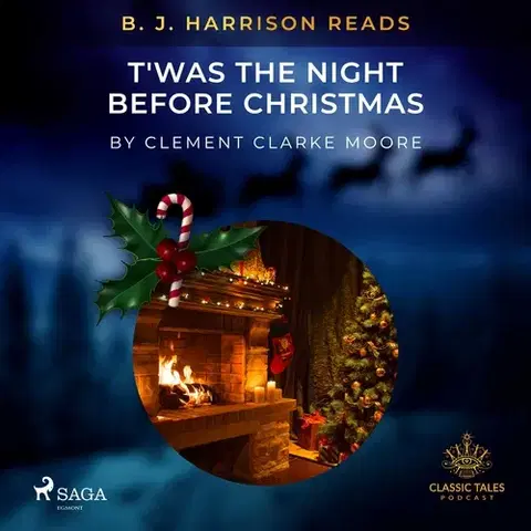 Svetová beletria Saga Egmont B. J. Harrison Reads T'was the Night Before Christmas (EN)