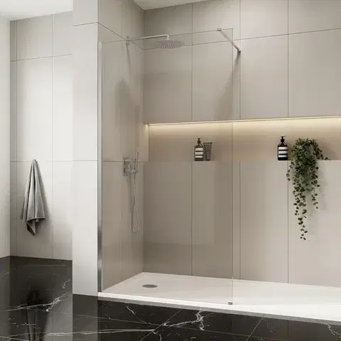 Sprchové dvere REA/S - Sprchová zástena Flexi Transparent / Chrome 100 KPL-K99062