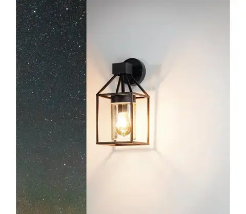 Záhradné lampy Eglo 97296 - Vonkajšie nástenné svietidlo TRECATE 1xE27/60W/230V 97296
