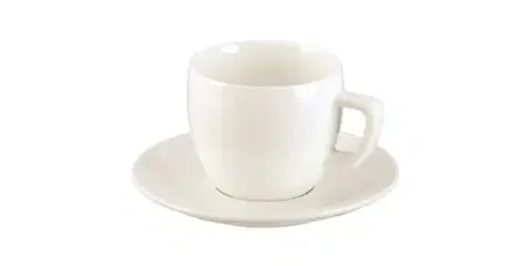 Hrnčeky a šálky Kinekus Šálka na capuccino CREMA s tanierikom