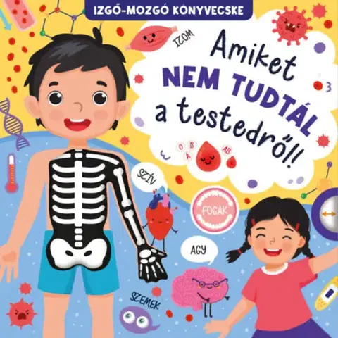 Leporelá, krabičky, puzzle knihy Amiket nem tudtál a testedről
