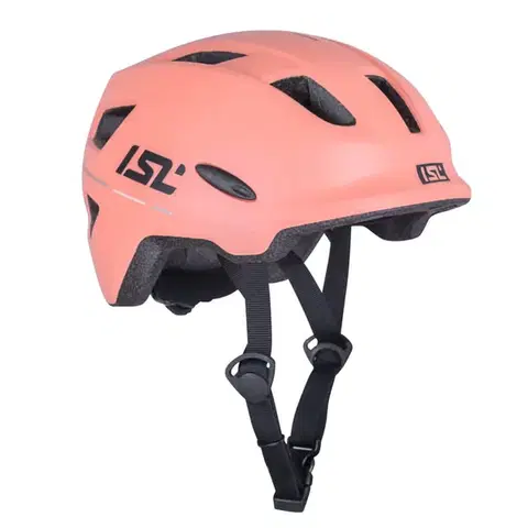 Helmy a prilby na in-line Detská cyklo prilba s LED svetlom ISL Lumitto Blush Pink - XS (48-54)