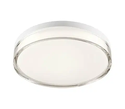 Svietidlá Redo 01-3732 - LED Stropné svietidlo FRISBI LED/18W/230V 3000/4000K IP44 biela 01-3732