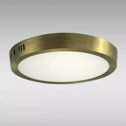 LED stropnice Stropnica LED RING 24W 4200K okrúhla satén