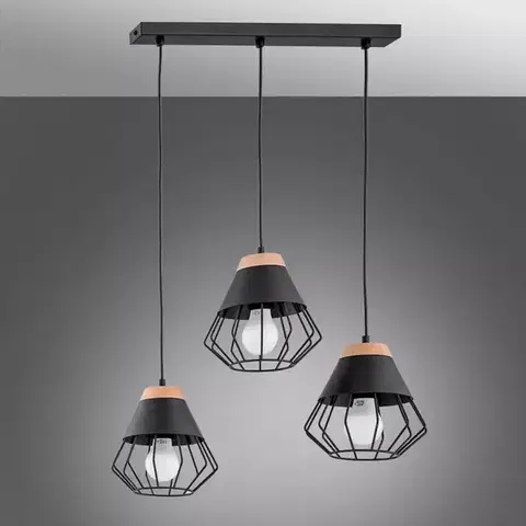 Lampy nad stôl do jedálne Lampa Rina 3 Pł 62114 LW3