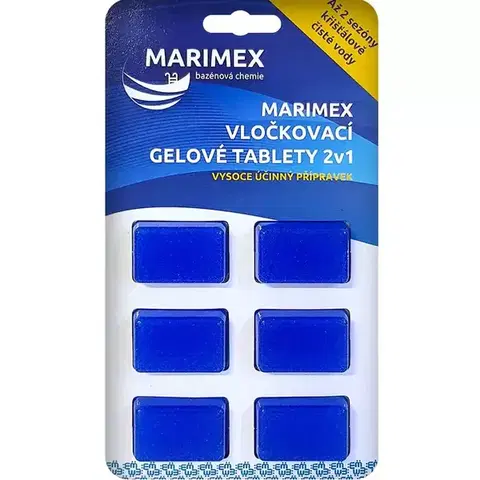 Bazénová chémia Vločkovacia gélová tableta 2v1 Marimex