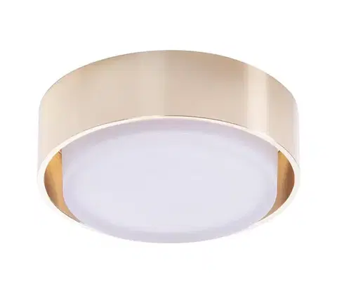 Svietidlá Azzardo  - LED Kúpeľňové podhľadové svietidlo KASTORIA 7W/230V IP44 zlatá 