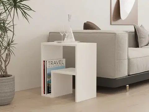 Konferenčné stolíky Príručný stolík / Odkladací stolík Yepa - White