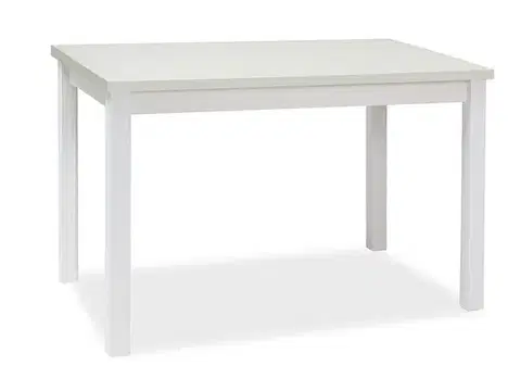 Jedálenské stoly BONO jedálenský stôl 120x68 cm, biela matná