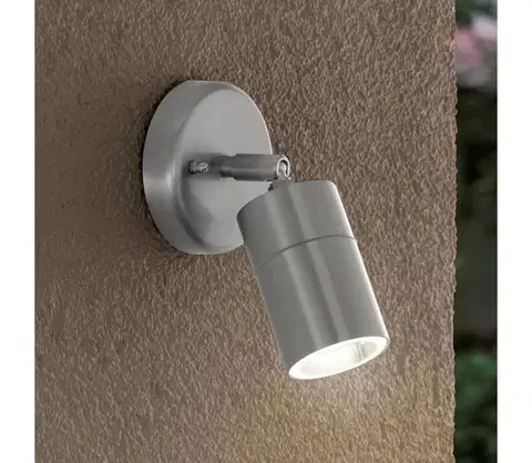 Záhradné lampy Eglo 93268 - LED vonkajšie osvetlenie STOCKHOLM 1 1xGU10/5W/230V 93268