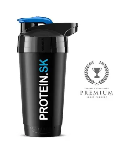 Fitness príslušenstvo Premium Shaker X - Protein Nutrition Čierna 700 ml.