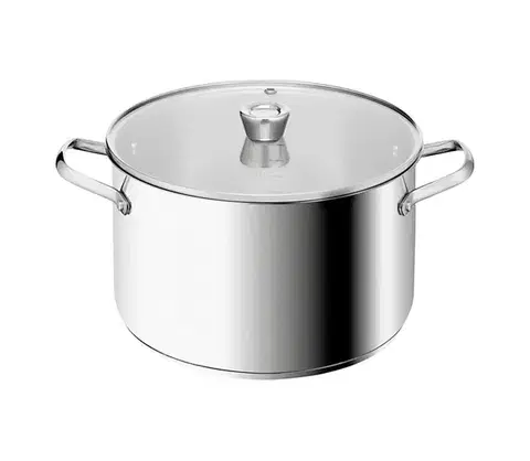 Panvice a hrnce Tefal - Hrniec s pokrievkou EMOTION+ XL 28 cm E3366455