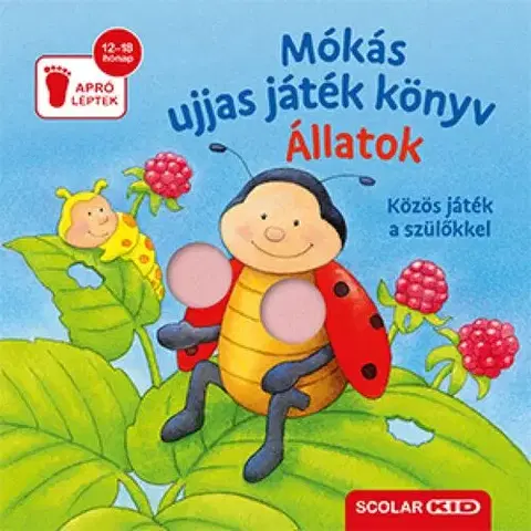Leporelá, krabičky, puzzle knihy Mókás ujjas játék könyv - Állatok - Sandra Grimm