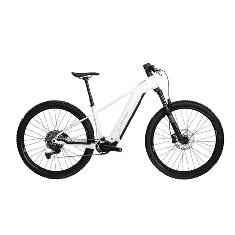 Elektrobicykle Horský elektrobicykel Kross Dust Boost 1.0 29" - model 2026 biela/strieborná/lesk - L (17")