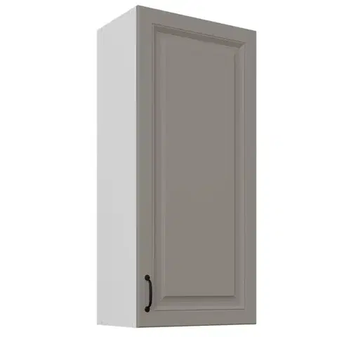 Kuchynské skrinky visiace Skrinka do kuchyne Stilo claygrey/biely 50G-108 1F