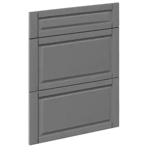 Kuchynské skrinky Čelo skrinky Luxeo F13-D60S3-AX hampton dark grey
